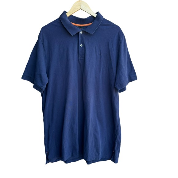 Dockers Other - Dockers Men's Navy Blue Short Sleeve Collared Golf Polo Shirt Size2XLT